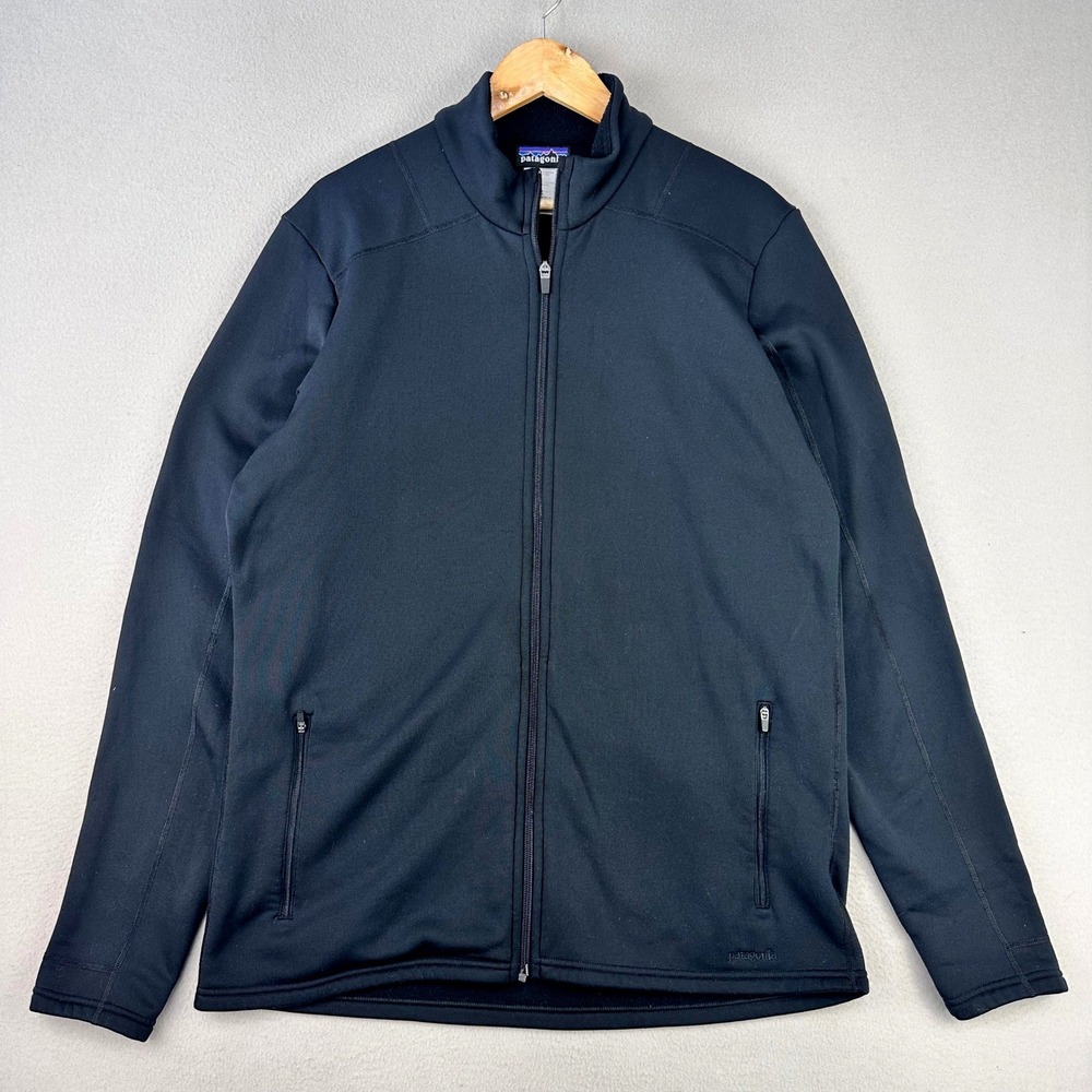 Patagonia Capilene 4 Expedition Weight Jacket Mens XL Dark‎ Navy Full-Zip Fleece